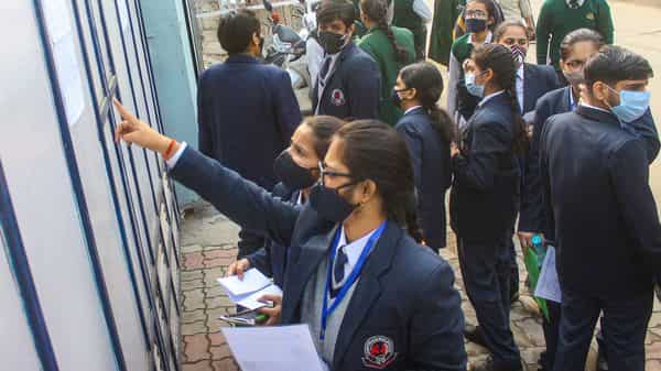 CBSE said that schools will not be allowed to change the declared section/ strength of students afterward (PTI)