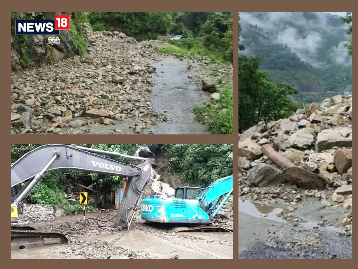 Uttarakhand: 11 स्टेट हाईवे, 3 NH समेत 150 सड़कें ठप, Chardham यात्री फंसे; घाटों पर बह रही भागीरथी