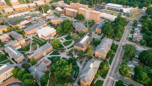 North Carolina Central University, in Durham, N.C., is one of roughly 100 historically Black colleges and universities. (Getty images)