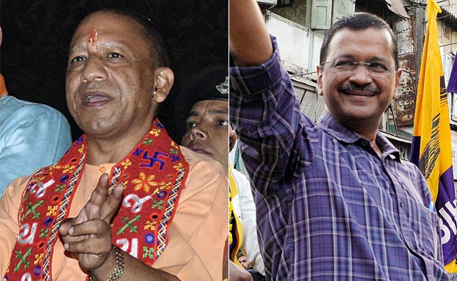 "गालियों की राजनीति..." : योगी आदित्यनाथ के प्रहार का अरविंद केजरीवाल ने दिया जवाब