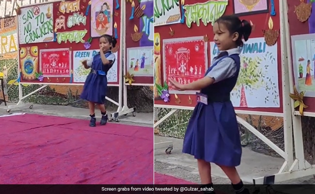 छोटी बच्ची ने मेरा बलमा बड़ा सयाना... गाने पर किया धांसू डांस, खूब मटकाई कमर, देखकर झूम उठा सारा स्कूल