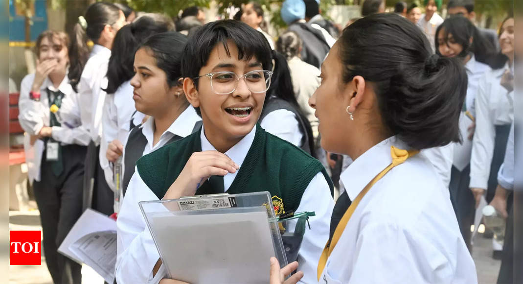 CBSE Class 10 Maths Exam Analysis: It was an average paper, say students - Times of India