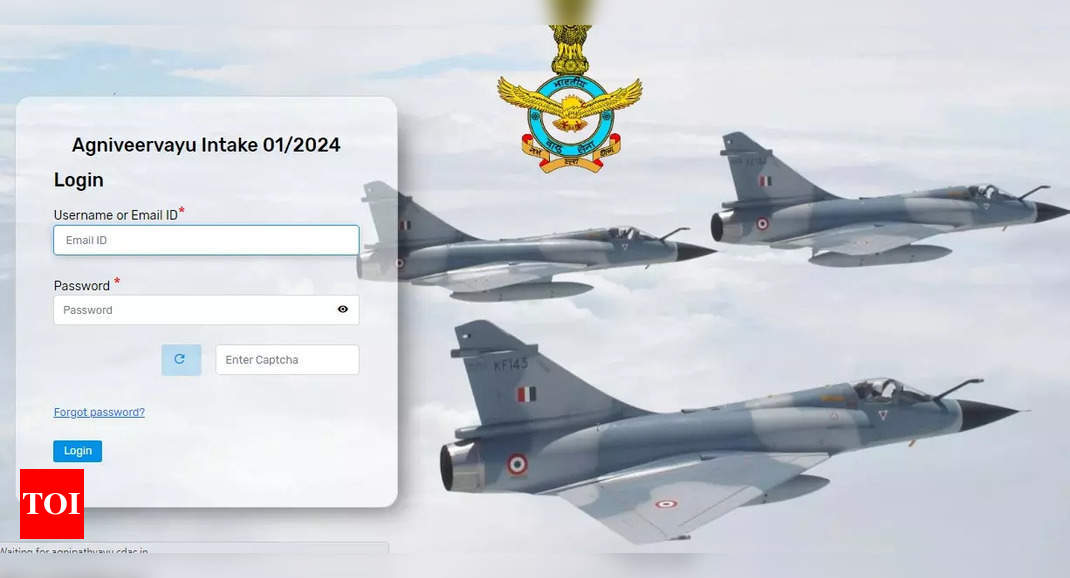 Air Force Agniveervayu Result 2023 declared at agnipathvayu.cdac.in, direct link to download - Times of India