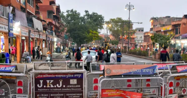 चुनावी कार्यक्रम : एक दिन के लिए परकोटा ‘नो-पार्किंग जोन’