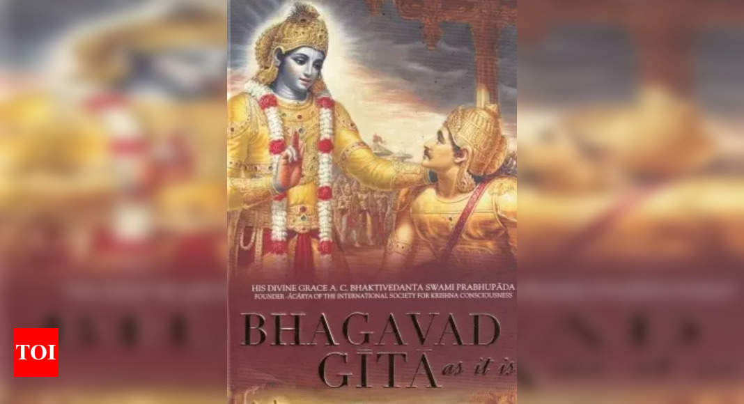 Gujarat govt introduces 'Bhagavad Gita' textbook to school curriculum - Times of India