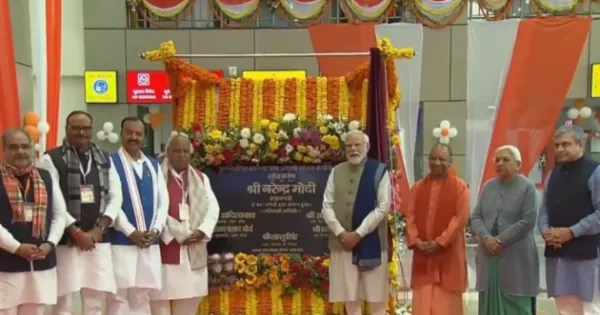 अयोध्या को पीएम मोदी की सौगात, अयोध्या धाम रेलवे स्टेशन का किया लोकार्पण