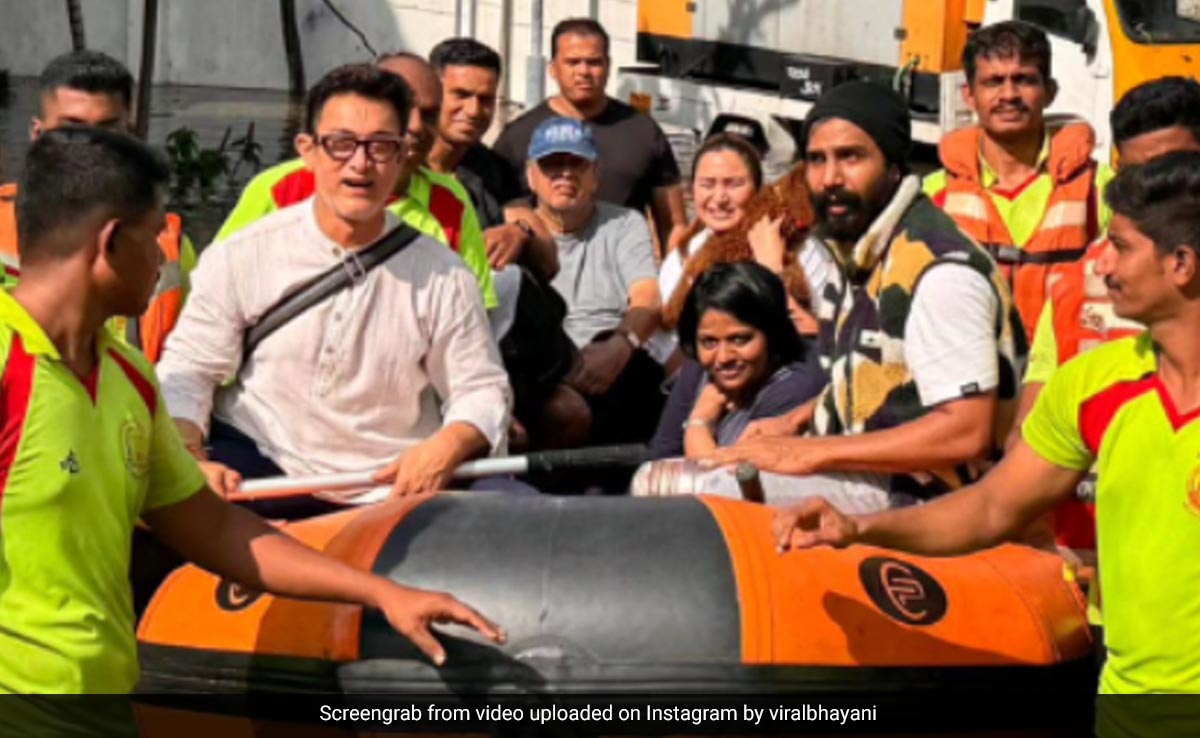 चन्नेई की तूफानी बारिश में फंसे आमिर खान, 24 घंटे की कोशिश के बाद सुरक्षित निकले एक्टर