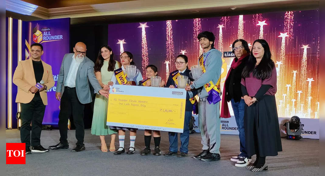 Classmate All Rounder 2nd Edition competition: Winners shine at the National Final - Times of India
