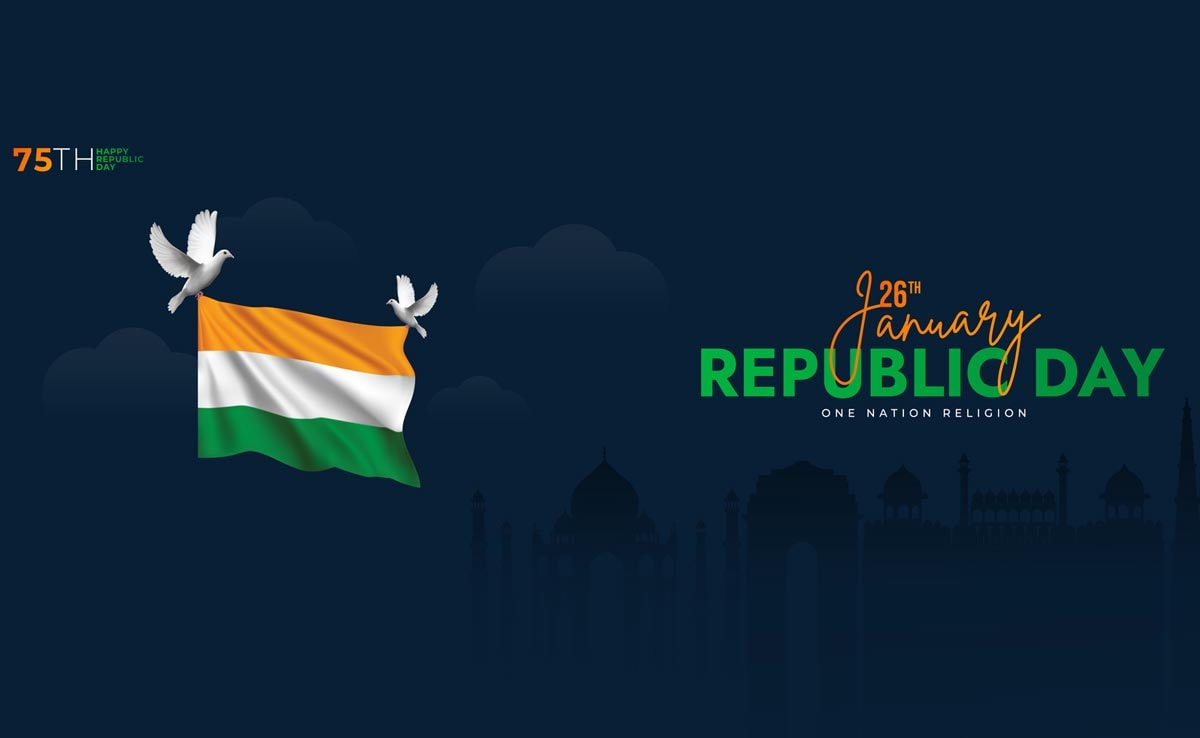 Top 11 Happy Republic Day 2024 Wishes : इन 11 संदेशों के जरिए अपनों को भेजें गणतंत्र दिवस की शुभकामनाएं