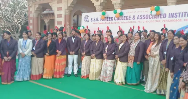 विद्यार्थियों ने दी रंगारंग डांस की प्रस्तुतियां