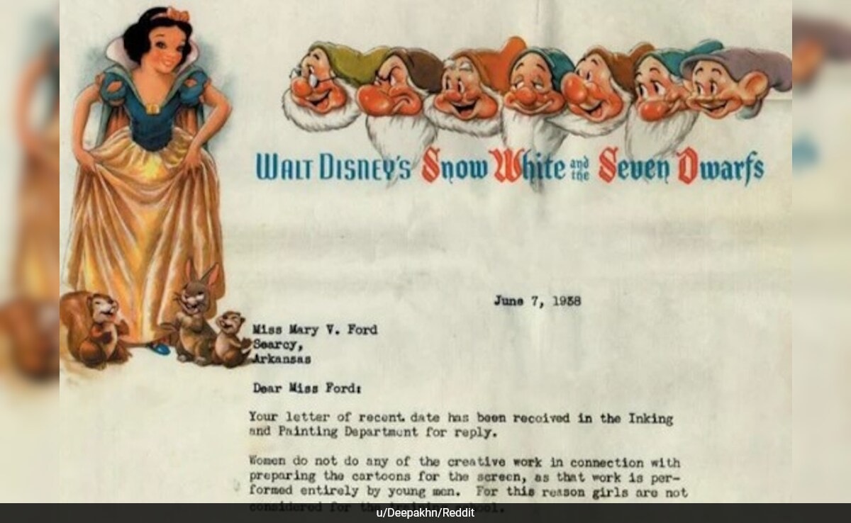 Walt Disney की ओर से महिला को भेजा गया Job Rejection Letter वायरल, लिखी थी ऐसी बात, देखकर भड़के लोग