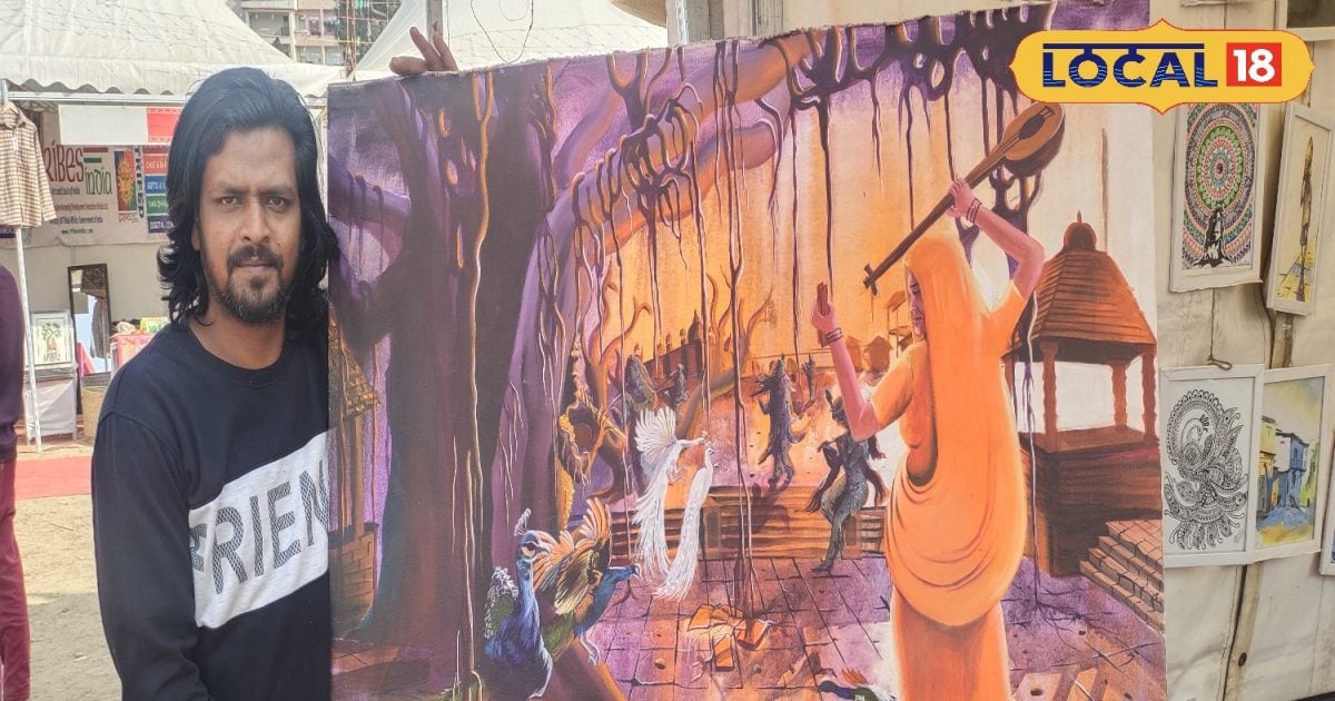 यह लड़का है कमाल का आर्टिस्ट, बनाता है ऐसी पेंटिंग कि देखकर हो जाएंगे हैरान