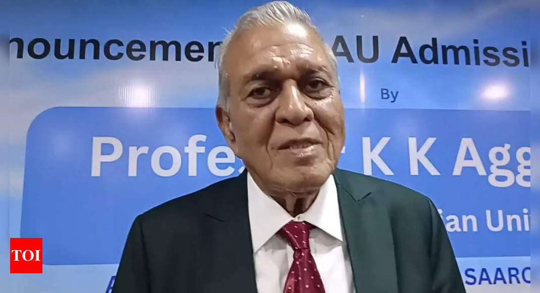 NEP 20 catalyst for transformative changes in higher education, says South Asian University president - Times of India