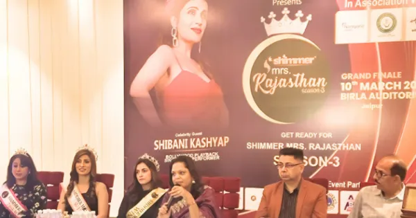  महिला दिवस के उपलक्ष्य में होगा शिमर मिसेज राजस्थान सीजन-3
