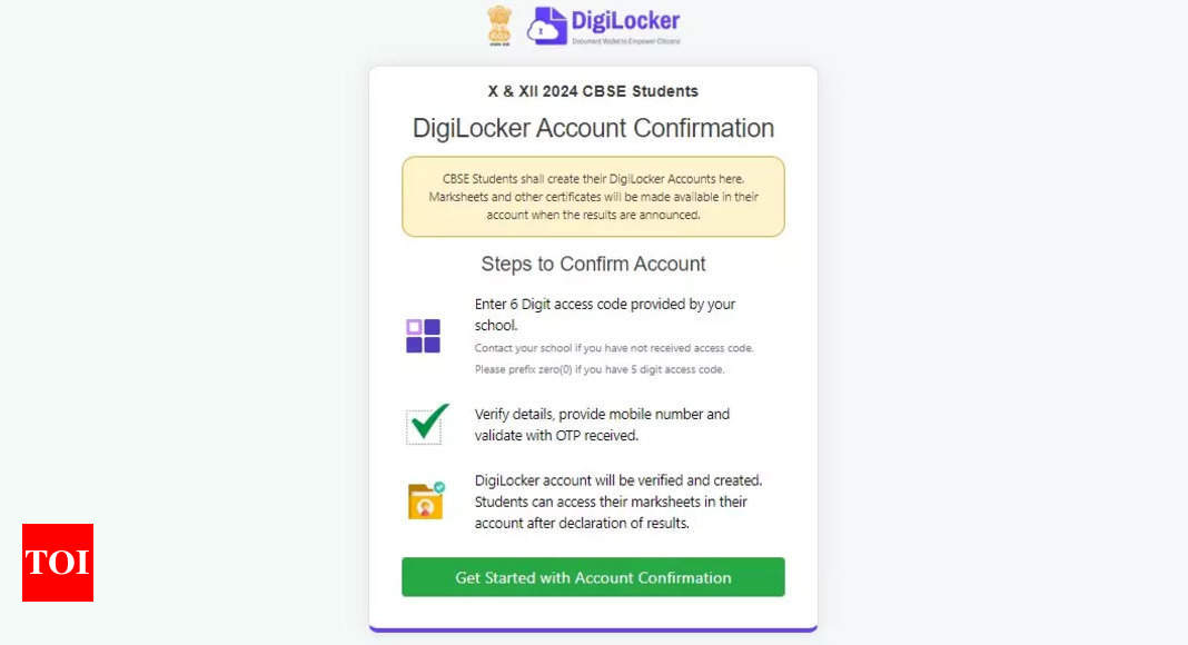 How to Check CBSE Class 10, 12 Results 2024 via DigiLocker? - Times of India