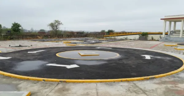 बारिश में आरटीओ के उपकरण हुए खराब