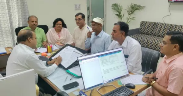 शिक्षकों की विभिन्न मांगो को लेकर राजस्थान शिक्षक संघ राष्ट्रीय ने की निदेशक माध्यमिक शिक्षा से वार्ता