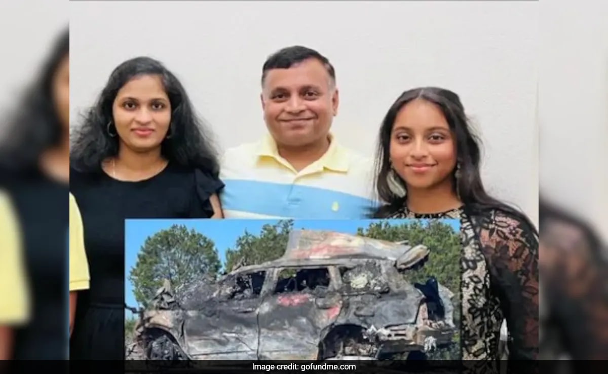 अमेरिका : सड़क हादसे में भारतीय मूल के दंपति और बेटी की मौत, परिवार में बचे नाबालिग बेटे के लिए मदद की गुहार