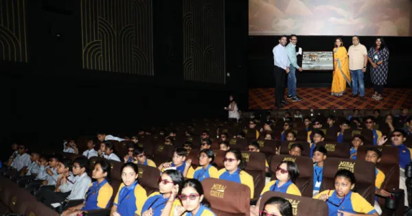 जयपुर टाइगर फेस्टिवल  ने  बच्चों के लिए 'द वाइल्ड रोबोट' मूवी का स्पेशल प्रीमियर किया आयोजित