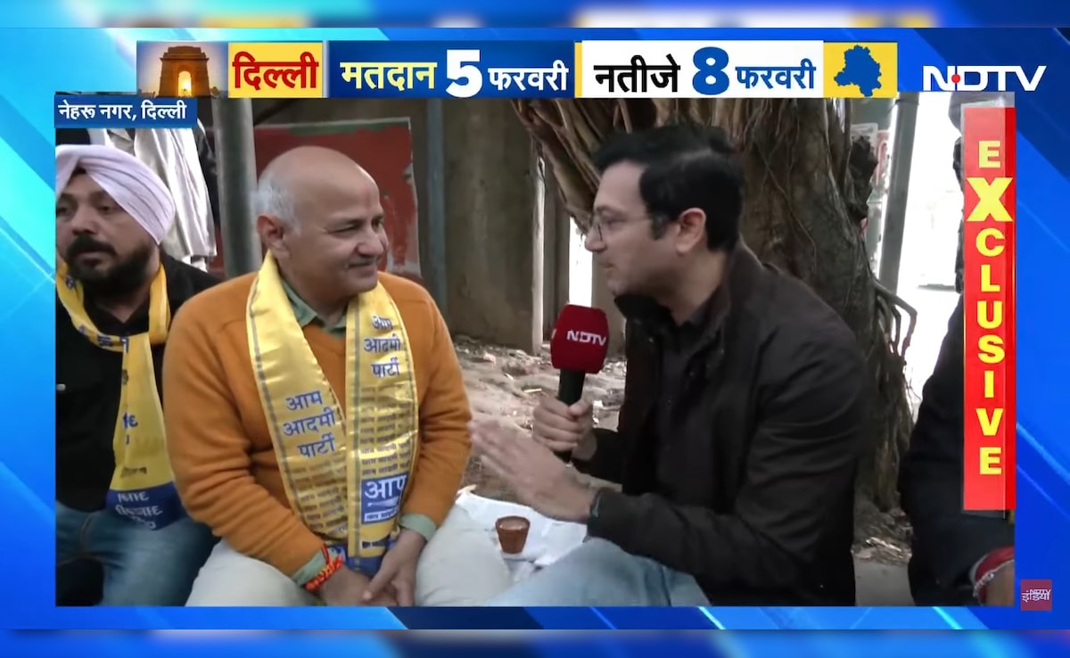 Exclusive : अवध ओझा के लिए क्यों छोड़ी पटपड़गंज सीट? मनीष सिसोदिया ने बताया