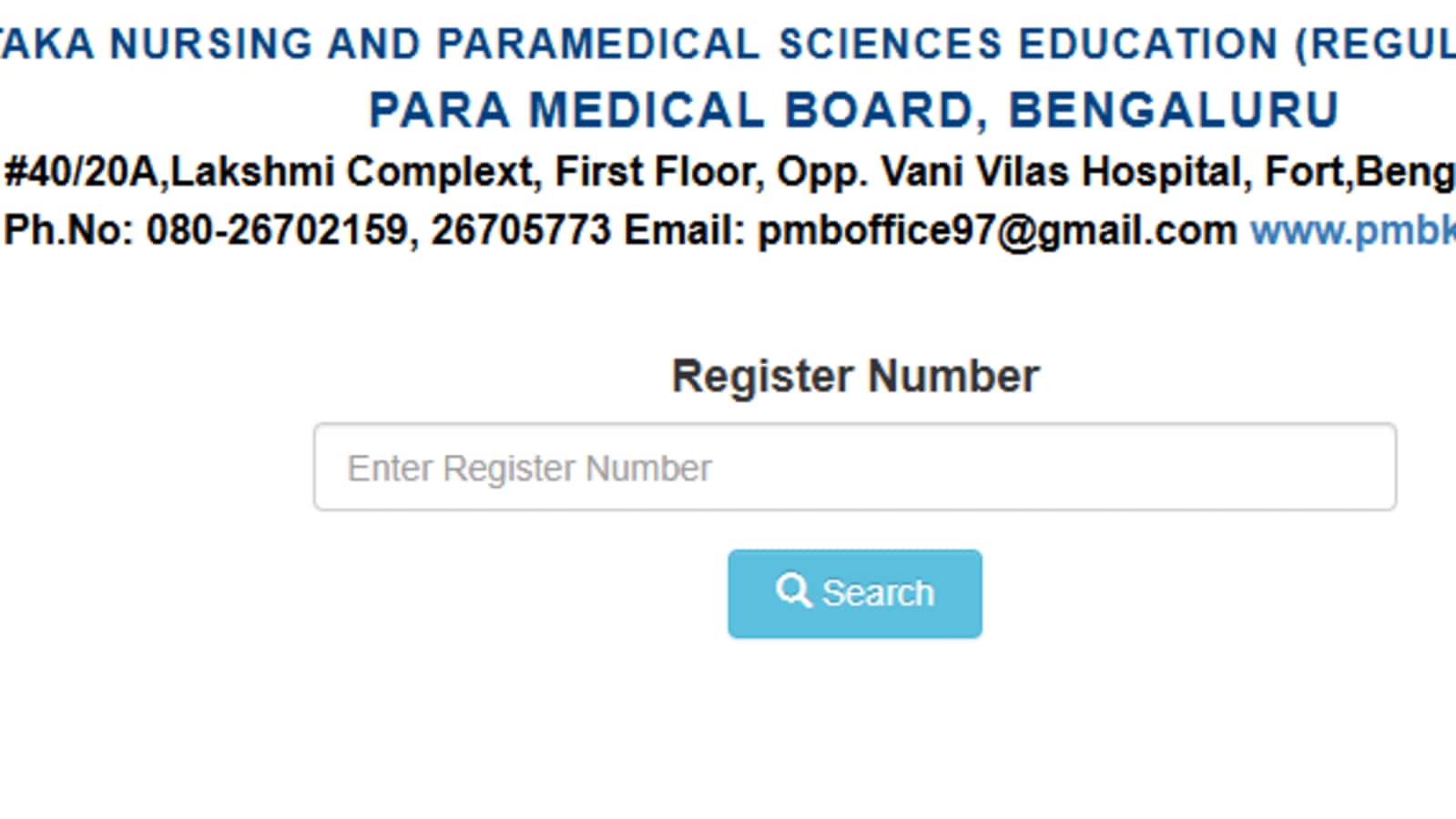 Karnataka Paramedical Result 2025 declared at pmbkarnataka.org; check steps to download scorecard