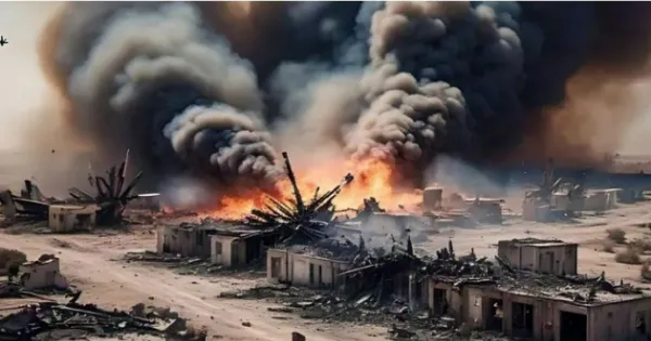 इजरायल ने गाजा पर किए हवाई हमले : युद्ध विराम के बाद हिंसक वृद्धि, कई इलाकों में हुए विस्फोट 