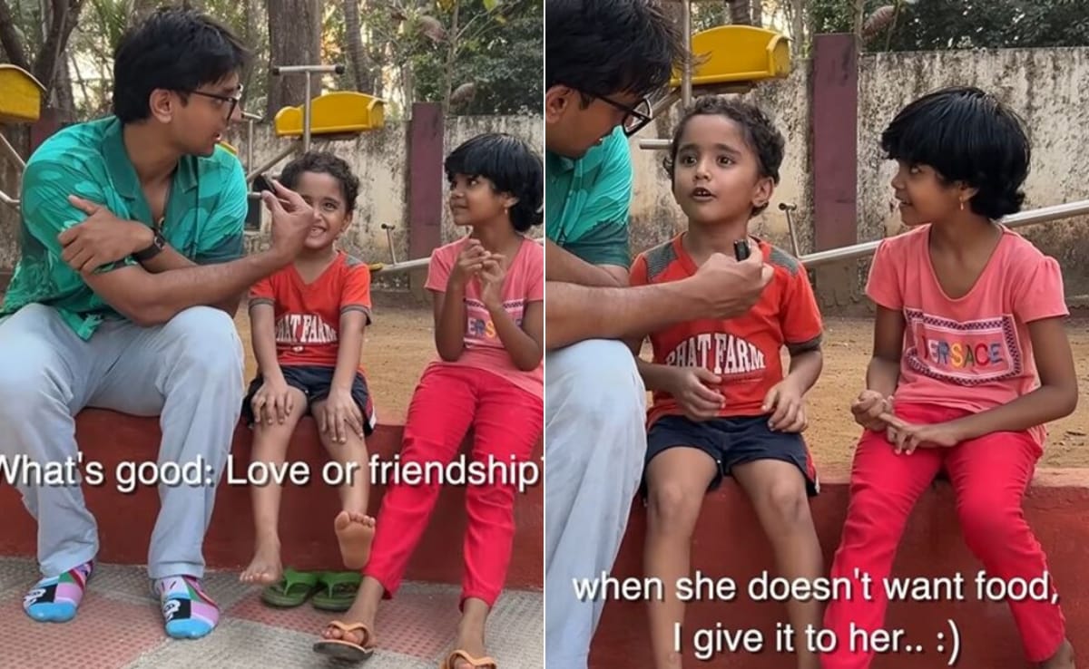 स्कूल में रहकर पढ़ाई करने वाले इन छोटे बच्चों की दोस्ती बताती है कि कुछ रिश्ते कभी नहीं टूटते, Video कर देगा इमोशनल
