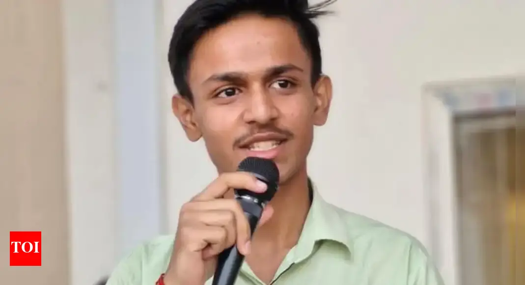 CBSE 2025: Rudra Pratap Singh breaks the myth of long study hours, scores 499/500 with a focused 2-hour routine - Times of India