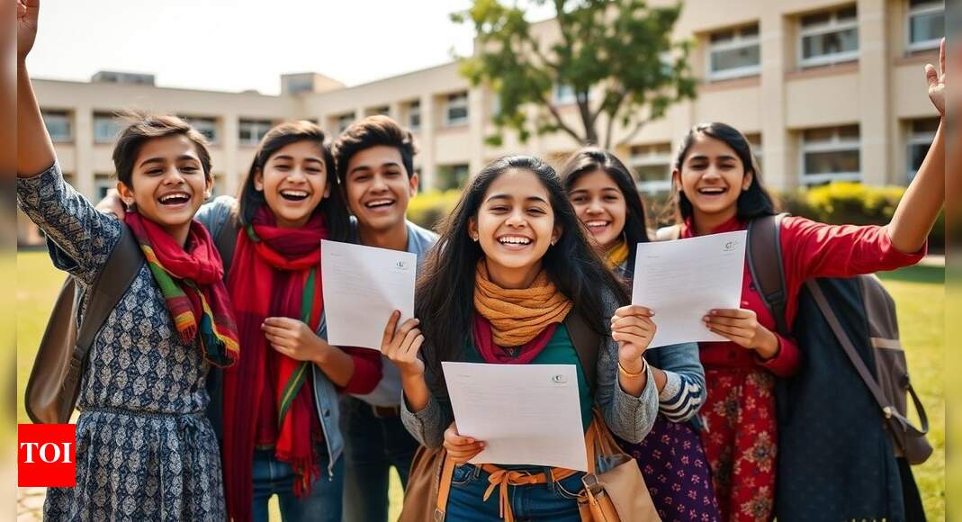 HBSE 12th Result 2025: Haryana Board Class 12 result announced on bseh.org.in; girls outperform boys by 7.55% - Times of India