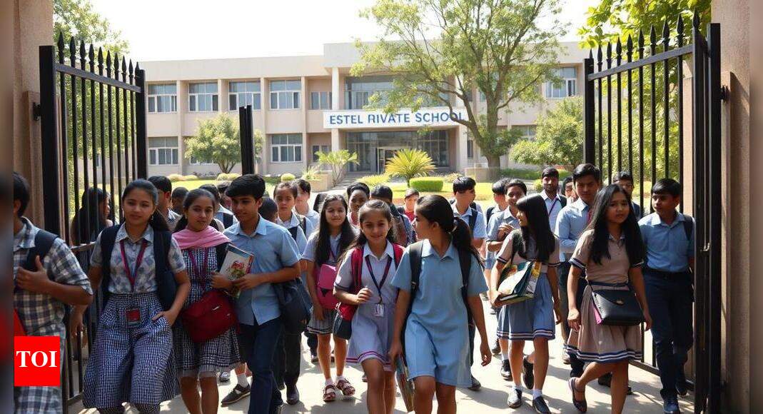 Delhi government empowers authorities to impose heavy fines and restrict fee hikes by private schools - Times of India