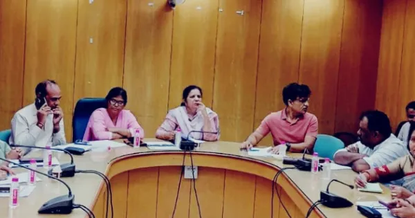 राज्य स्तरीय शिक्षक सम्मान समारोह की तैयारियों को लेकर बैठक आयोजित