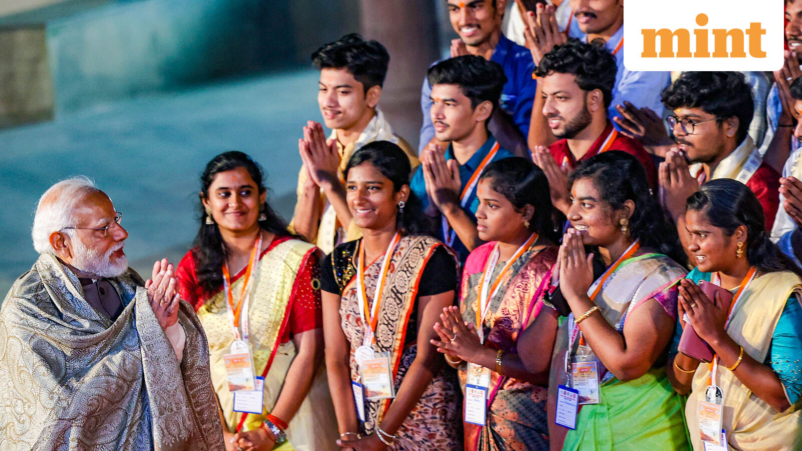 PM Narendra Modi during the inauguration of the Kashi Tamil Sangamam 2.0, at Namo Ghat in Varanasi. File photo: PTI