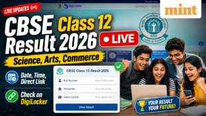 CBSE 12th Result 2026 LIVE: Where can students check results? How to download step-by-step? Details here | Mint