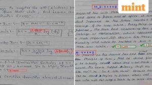 Class 12 students point out ‘handwriting mismatch’ in Physics, Chemistry answer copy during revaluation, CBSE responds | Mint