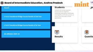 AP Inter Supplementary Result 2026: BIEAP to release marks memo today at bie.ap.gov.in; how to check supply results | Mint