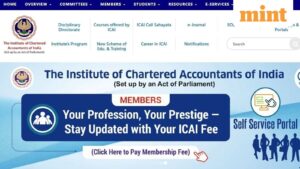 ICAI CA Inter result 2026 today: When, where and how to check Intermediate May Examination scorecard | Mint