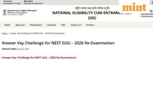 NEET UG objection window closes today — 28 June: How to challenge answer key before deadline | Mint