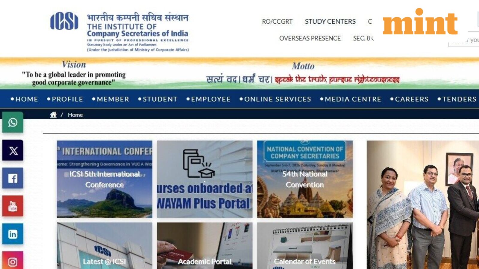 ICSI CSEET result 2026 today: When and how to check e-Result-cum-Marks Statement at icsi.edu | Mint