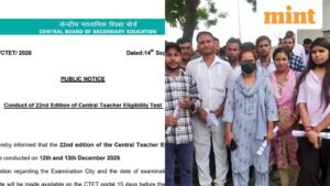 CTET 2026 new exam date announced: Check schedule, pattern, passing marks, notice download link and more | Mint